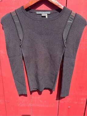 Stella & Jamie rib-knit pullover top
